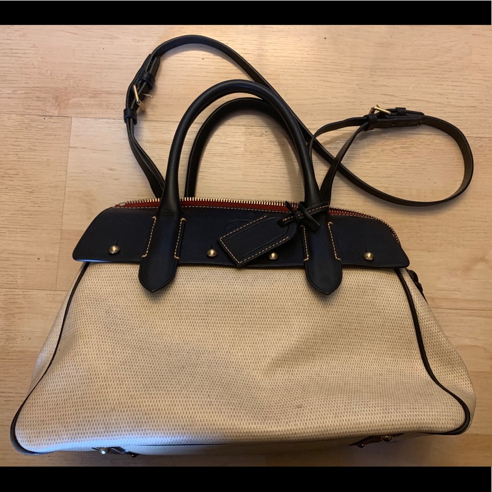 Dooney & Bourke 2 tone Crossbody purse
